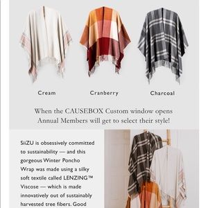 Siizu poncho wrap